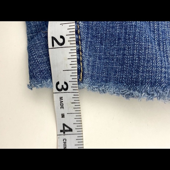 Jordache Cut Off Denim Shorts Size 10 - Picture 7 of 8